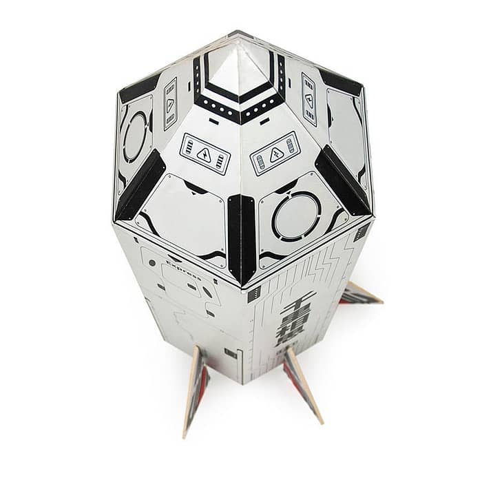 Rocket Shaped Packaging Box Rocket Cardboard Box Set-top Box
