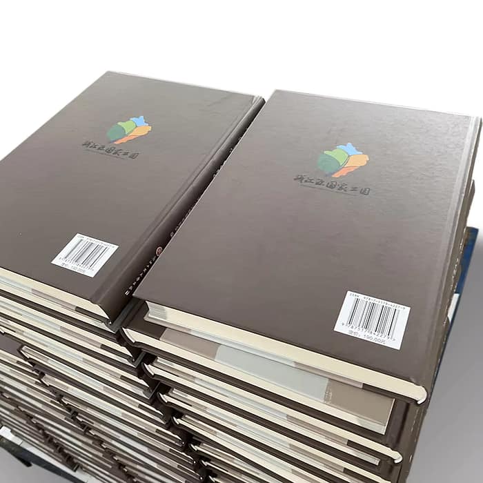 Custom Book Printing Hardcover Book Printing Hardcover with Round Spine